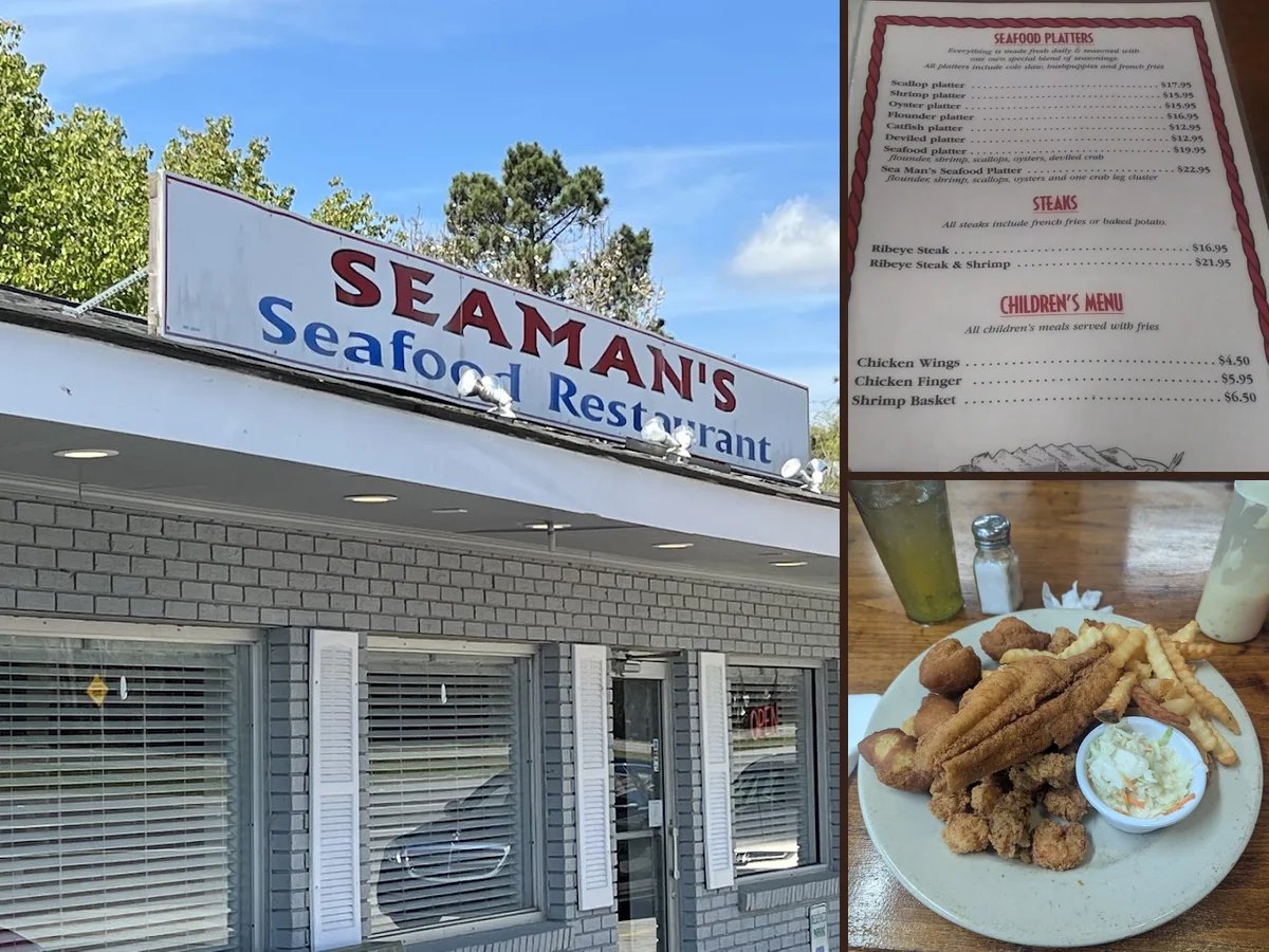 Seafood in Longs