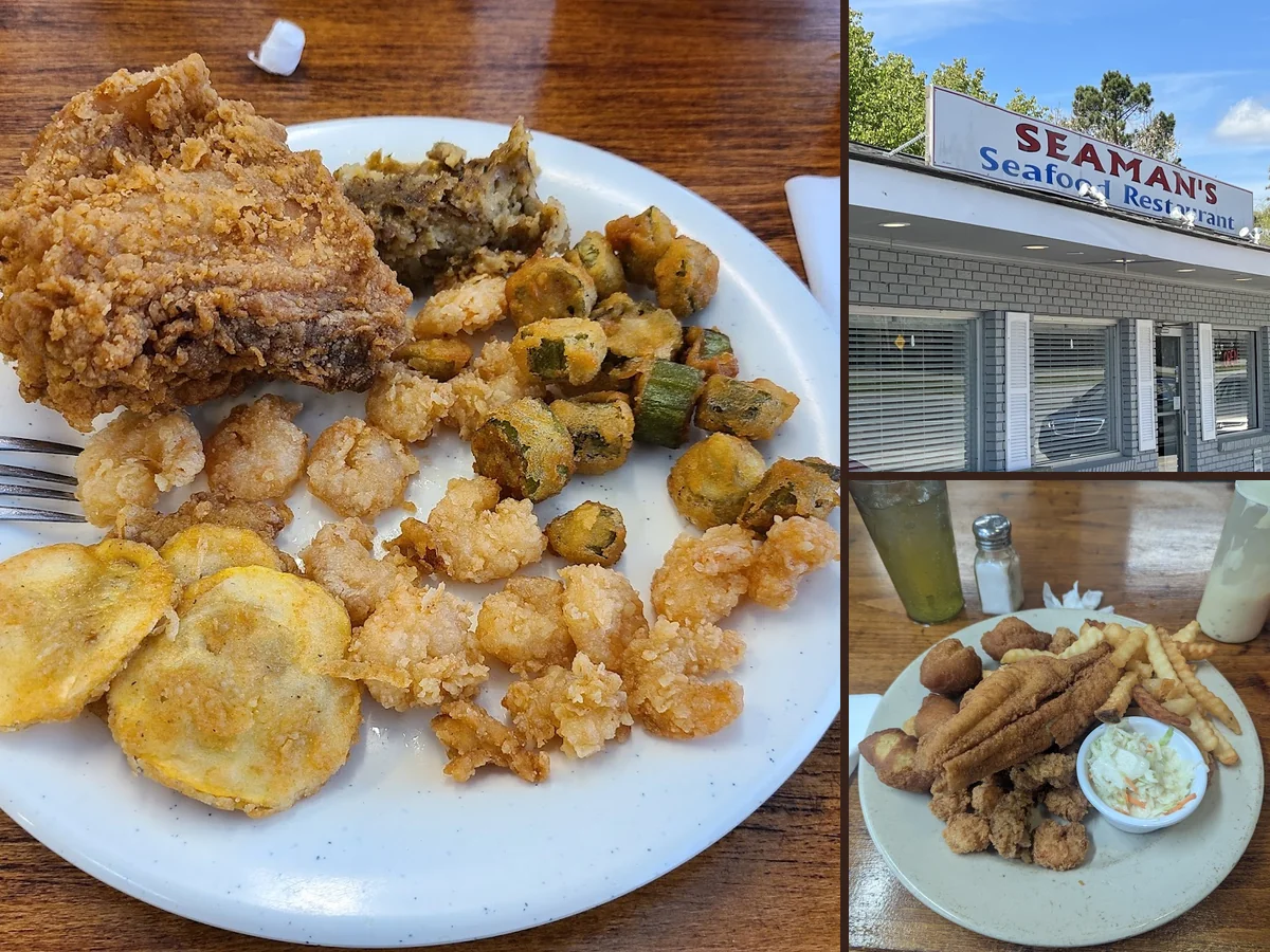 Seafood in Longs