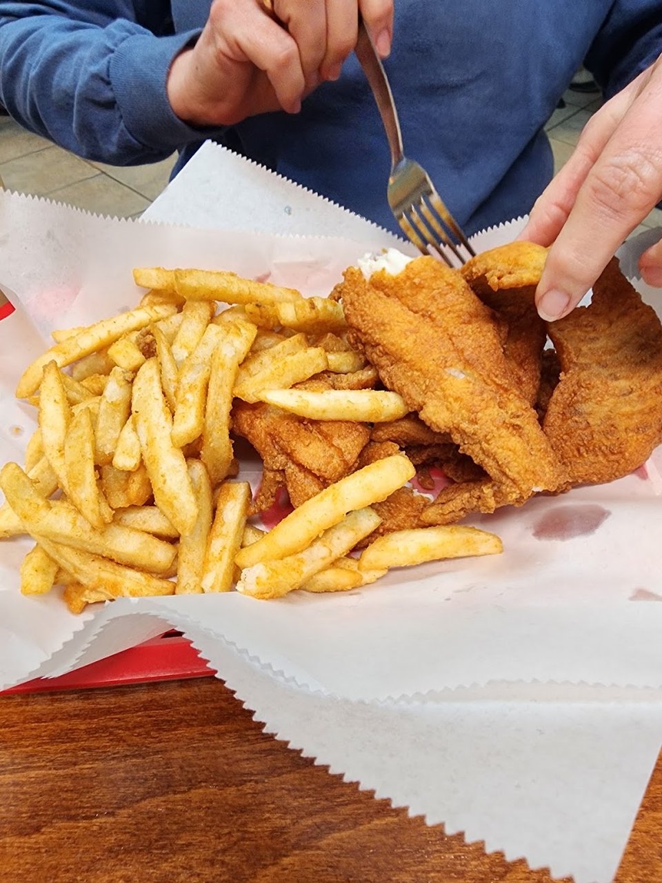 Fish and Chips Flounder